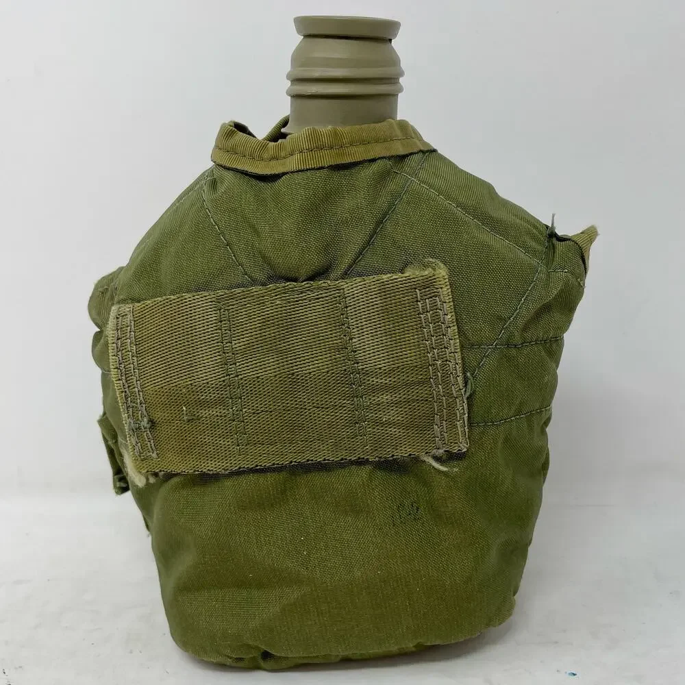 Vintage US Military Olive Drab Canteen Cover Plastic Canteen No Lid